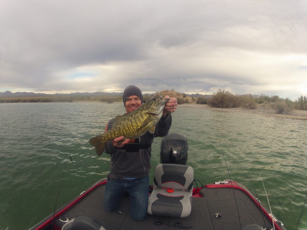 Fishing Lake Mohave - Smallmouth and Largemouth Bass.